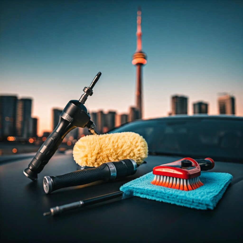 car detailing tools