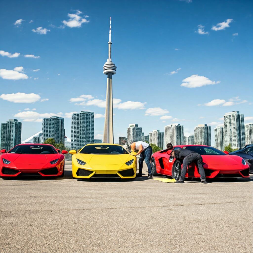 luxury supercar detailing toronto